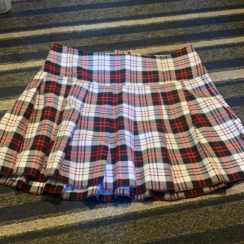 Tripp NYC Daang Goodman vintage plaid skirt